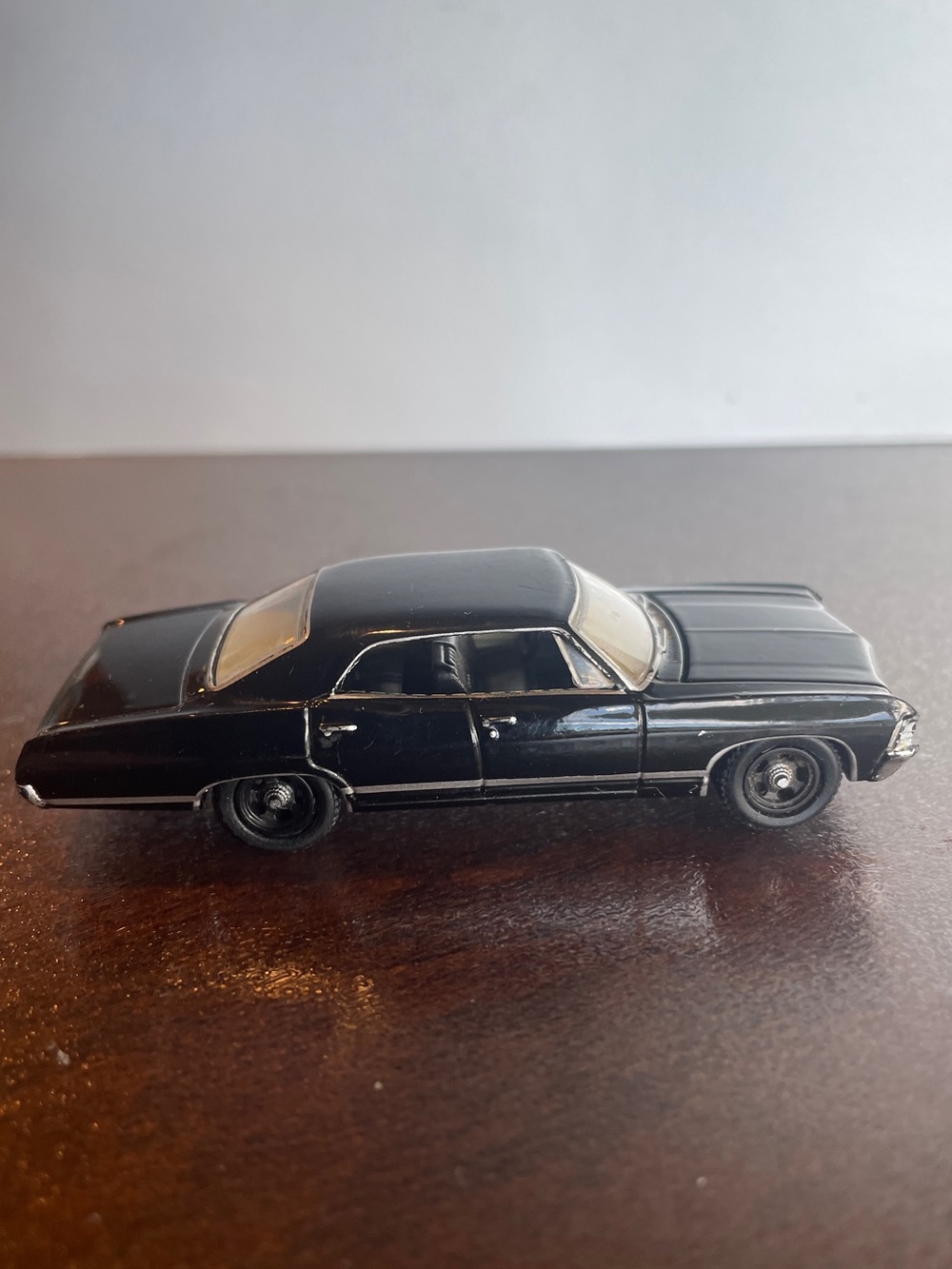 Greenlight 1967 Chevy Impala Sport Sedan Black Loot Crate 1:64 Car